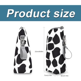 YAFLUG 1 Stück Flaschenkühltasche, praktische tragbare Kühltasche für Flaschen mit Isolierfunktion für Babyflaschen, perfekt für Reisen, unterwegs und Spaziergänge mit Kinderwagen