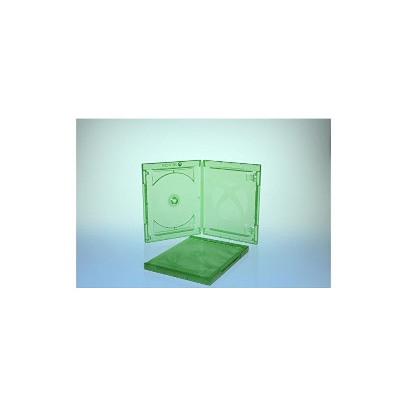 5 Amaray BluRay Cases / Colour: Green Translucent