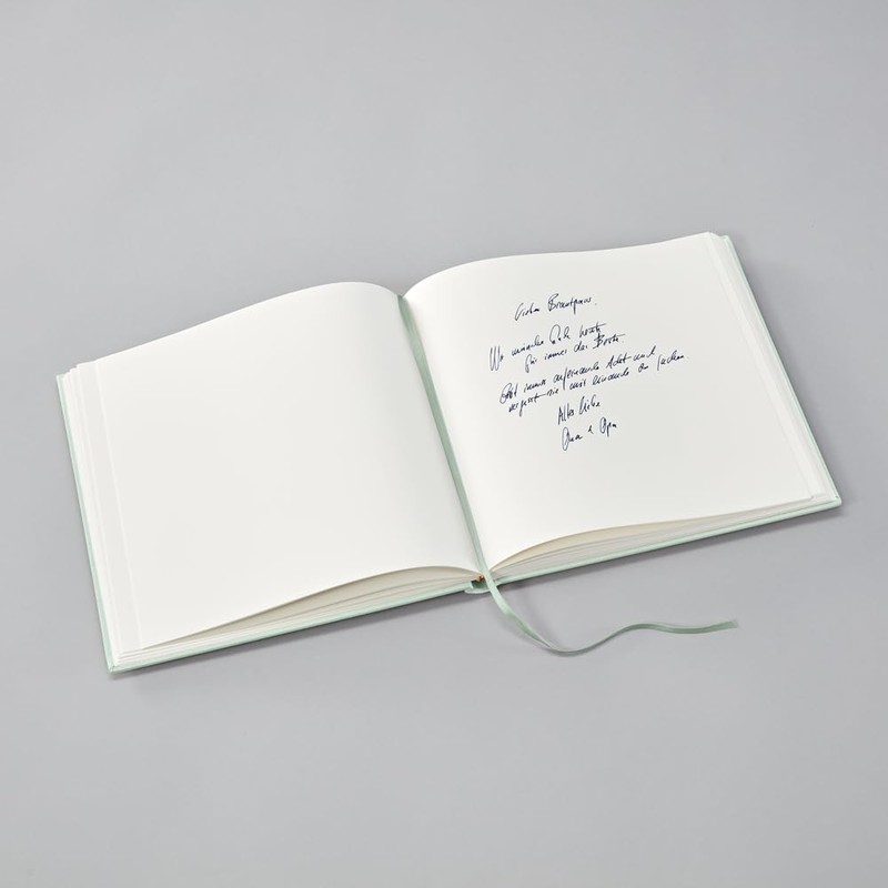 Semikolon 371036 Guest Book Slim 25 x 23 cm with