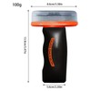 New-Car Clear, 2-In-1 Car Glass Oil Film Removal Cleaner, Sponge