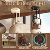Stuzos Desk Purse Hook and Hanger, Portable Handbag Holder for