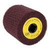 Klingspor 258897"NFW 600 S" Extra Fine Abrasive Mop Wheel, Brown,