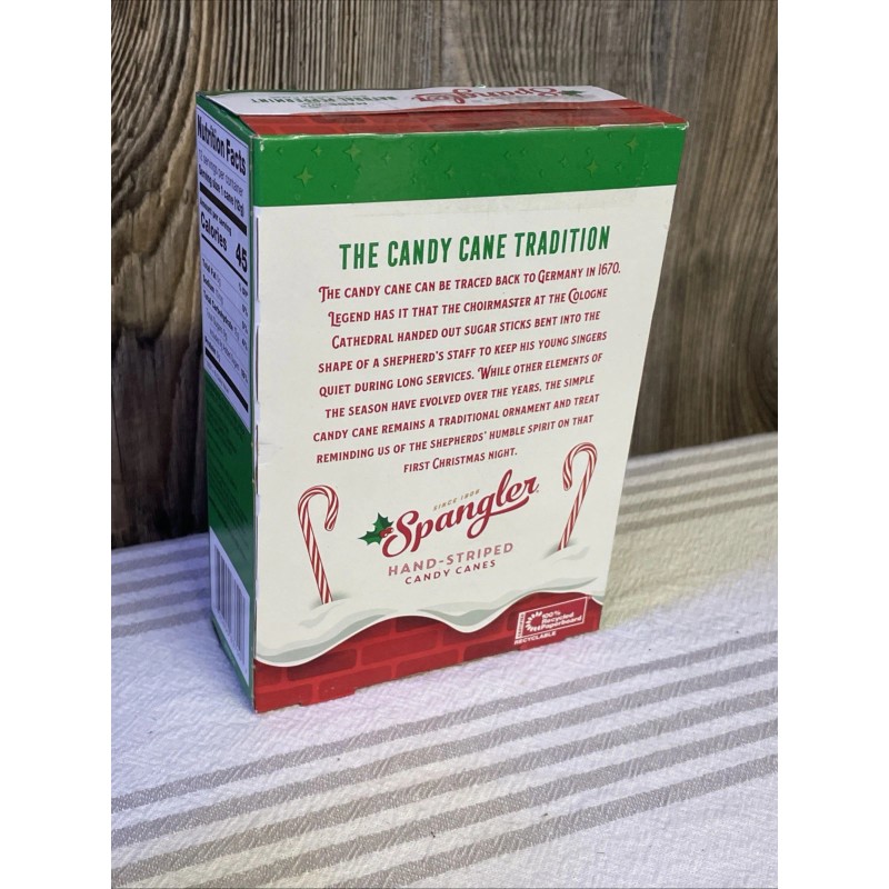 Spangler Two 12 Count Packs- 24 Total Spangler Natural Peppermint