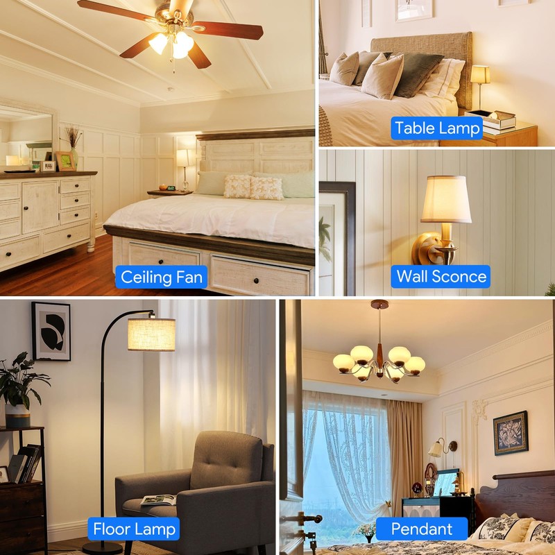 Energetic 5.5W A15 LED Bulb, 40 Watt Equivalent, Refrigerator Bulb,