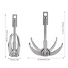 Dilwe Foldable Grappling Hook, 4 Claws, 500KG, SUS304 Stainless Steel,