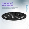 BlueStars 4” Metal Shower Strainer Drain Trim Set – Screw-in