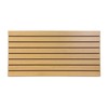 SSWBasics 4 ft x 2 ft Horizontal Maple Slatwall Easy