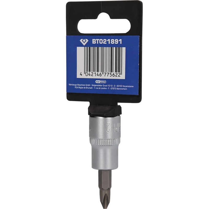 BRILLIANT TOOLS BT021891 3/8 Inch PH Phillips Bit Socket, PH2
