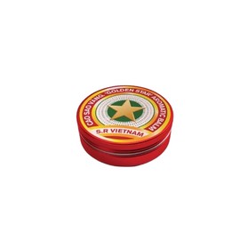 Vietnam Tiger Cream Golden Star Herbal Balm 4g / 베트남 호랑이크림 골든스타 허벌밤 4g