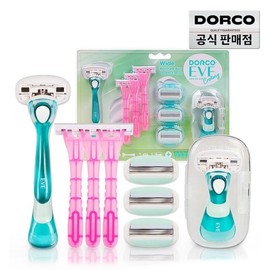 Dorco Eve Creamy Women's Razor Special Set No. 2 / 도루코 이브 크리미 여성면도기 기획세트 2호