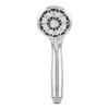 Aqua Vista 3.5-in. Polished Handheld Shower Head with 3 Spray