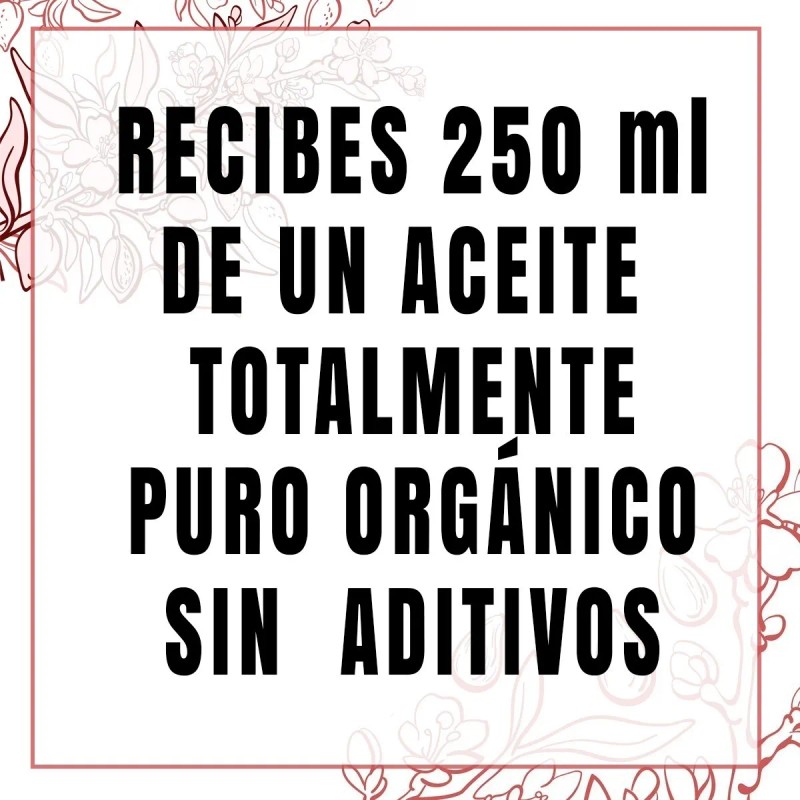 Aceite Almendras Dulces Verdadero Orgánico Importado 250 Ml