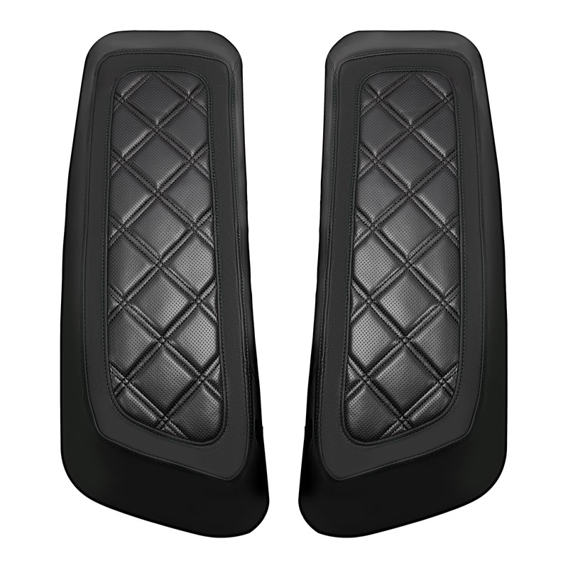WOWTK Hard Saddlebag Lid Bra/Covers fits for Harley 2014-2024 Touring