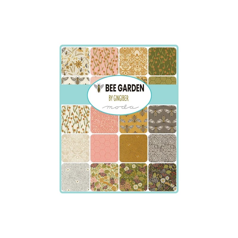Moda - Bee Garden Fat Quarter Bundle by Gingiber 29
