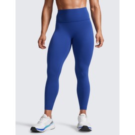 CRZ YOGA Secretsculpt Womens Butterlift Scrunch Butt Workout Leggings 25" - No Front Seam High Waisted Yoga Pants Booty Waves Blue Small