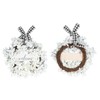 Imitation White Dogwood Wreath Simulation Vibrant Wreath Decoration for Home