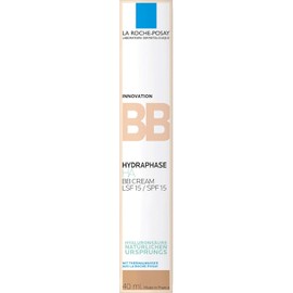 La Roche Posay Hydraphase HA BB Cream Medium: Moisturising BB Cream with SPF 15, For a More Even Complexion, Non-Greasy Texture, For Normal to Dry Skin, 40 ml