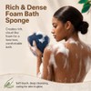 Esponja de red africana para la ducha, 2 esponjas exfoliantes