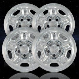 15" Chrome Wheel Skin Kit fits Toyota Tacoma 2005-2015 4x2 - ABS 4 Pack