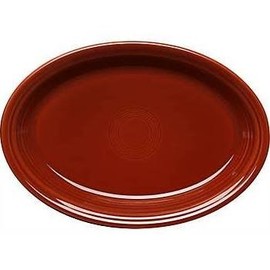 Fiesta 13-5/8-Inch Oval Platter, Paprika