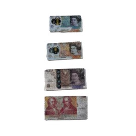 Melody Jane Dollhouse Pound Sterling Notes Fake Money Miniature Shop Cafe Accessories 1:12