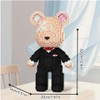 DAHONPA Bridegroom Bear Brick Micro Building Blocks Set (2350 Pieces),