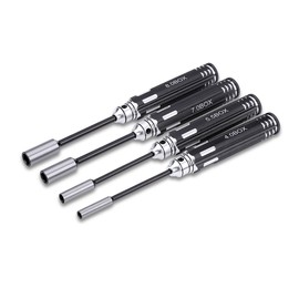 Hex Socket Nut Driver, Set 4.0MM, 5.5MM, 7.0MM, 8.0MM for RC Cars Model Airplanes Deformation Model