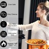 wutfuooo 8 Pieces 12 Inch Pizza Pans Bulk Stainless Steel