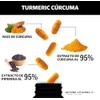 Turmeric Cúrcuma con Extracto de Raíz de Cúrcuma Estandarizada al