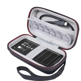 AONKE Hard Travel Case for WD_Black P40 Game Drive SSD 500GB 1TB 2TB External SSD