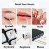 800PCS Pointed Cotton Swabs,4 inch Microblading Cotton Swab with Wooden