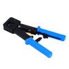 RJ45 Crimping Tool Pass Through CAT6 CAT5E Ethernet Wire Crimper