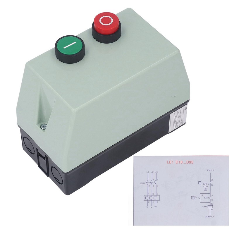 Magnetic Electric Motor Starter, Single Phase 3 Phase 380V 400V