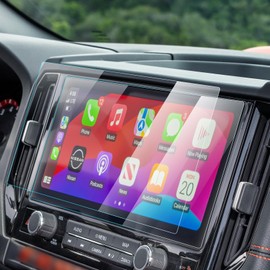 LANTU 2PCS Car Screen Protector for 2025 Nissan Frontier (S, SV, Pro-X, Pro-4X, SL) Accessories Navigation Nano Touchscreen Protector Film HD Clear Bubble Free 12.3''