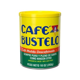 Café Bustelo 2 Pack - Cafe Bustelo Decaffeinated Ground Coffee - 10 oz Can