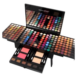 Miss Rose Set Sombra Rubor Contorno Paleta Maquillaje Larga