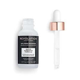 Revolution Skincare - Suero refinador de poros y manchas de niacinamida al 15%, se dirige a manchas y poros grandes, vegano y libre de crueldad, 1.01 