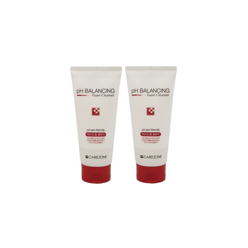 Care Zone Mildly Acidic Foam Cleanser 330ml + 330ml /