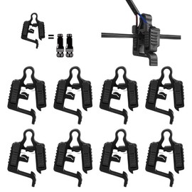 QITIM Low Voltage Wire Connectors 8 Pack, 12-18 Gauge Landscape Lighting Cable Connector for Outdoor Path Lights, Spotlights, In-ground Lights, Easy Installation, UL Listed