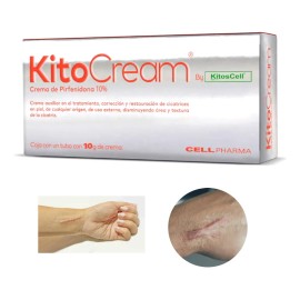 Kitocream Gel Para Cicatrices 10 Ml Kitoscell Momento De Aplicación Día/noche Tipo De Piel Normal
