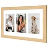 KSROECUD 8x14 Collage frame with 3 Openings 4X6 Pictures, Multiple