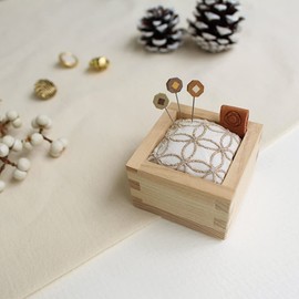 Cohana - Winter Gold Cyprus Embroidered Pin Cushion - 1 Piece