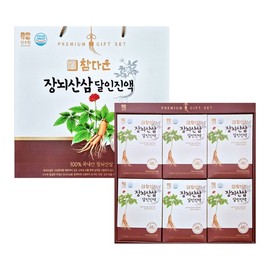 산수원 참다운 장뇌산삼 70ml x 30포 선물세트 Sansuwon True Ginseng Gift Set 70ml x 30 Packs