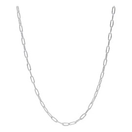 Collar Cadena De Eslabones 50 Cm