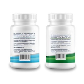NAIMA Kit de Citrato de Magnesio y Glicinato de Magnesio, 100 Cápsulas por Frasco | Suplemento Alimenticio | Ingredientes Naturales | Puro, Alta Absor