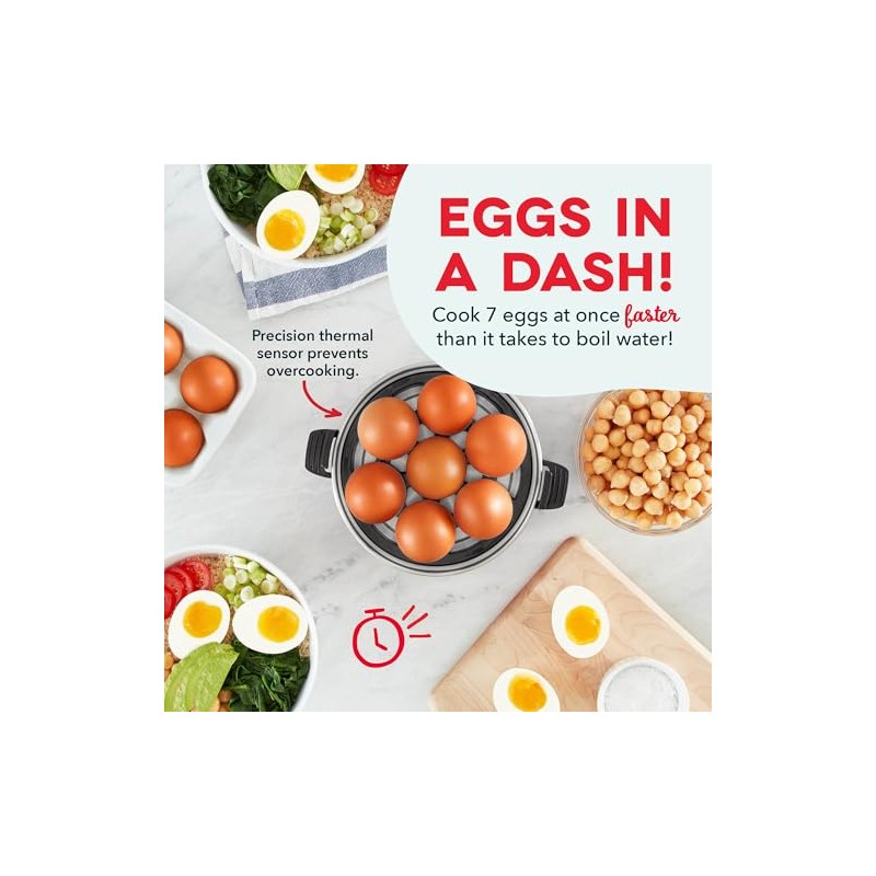Dash Rapid Egg Cooker - Boiler, Poacher & Steamer -