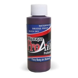 ProAiir Face and Body Painting Makeup - 4oz (120ml) Maroon