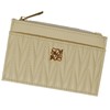 Crossmarbery Fragment Case Slim Wallet with Coin Pocket Quilted Lightweight