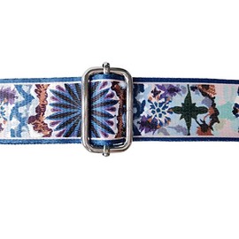 Shoulder Strap Colourful Adjustable Shoulder Strap for Shoulder Bags and Handbags Flower Pattern 80-140 cm Shoulder Strap, Blue + green + brown