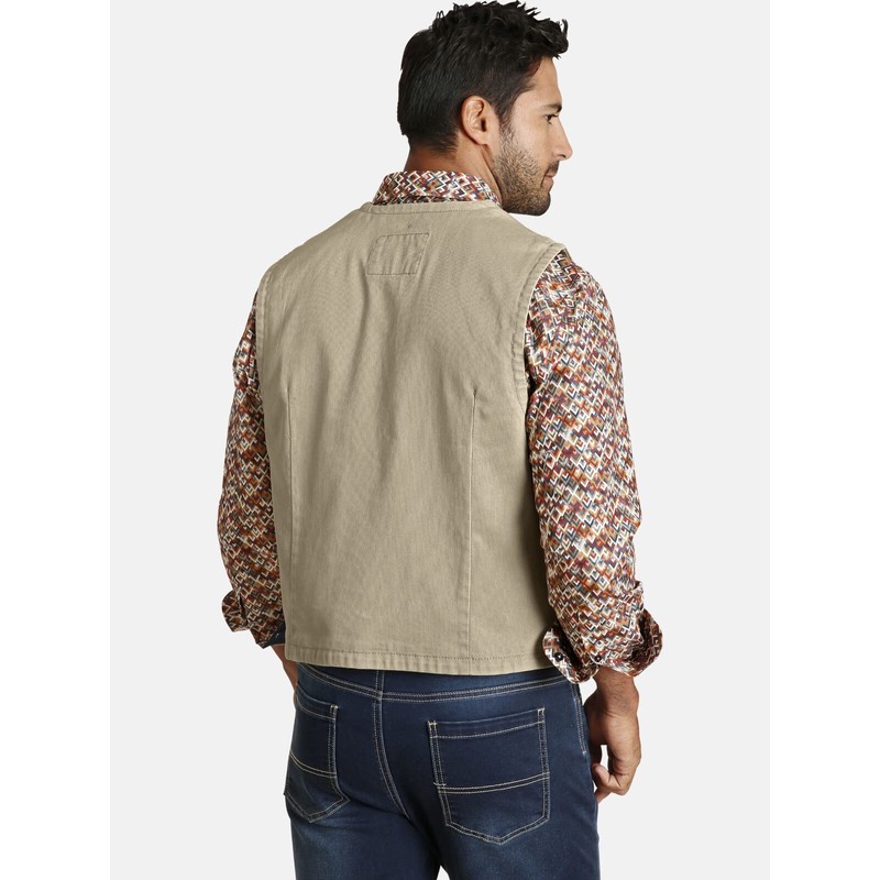 Jan Vanderstorm Torell Men's Vest, beige